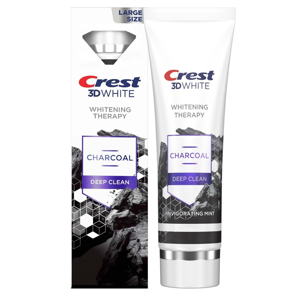 Crest 3D White Whitening Therapy Charcoal Deep Clean